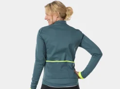 Best Sale Trek Bikes Bontrager Velocis Women's Subzero Softshell Cycling Jacket Battleship Blue
