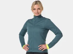 Best Sale Trek Bikes Bontrager Velocis Women's Subzero Softshell Cycling Jacket Battleship Blue