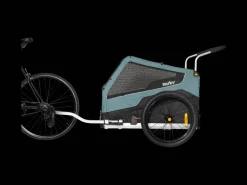 Discount Trek Bikes Burley Bark Ranger&trade; Pet Trailer Black/Dark Teal