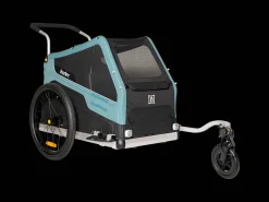 Discount Trek Bikes Burley Bark Ranger&trade; Pet Trailer Black/Dark Teal