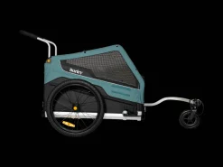 Discount Trek Bikes Burley Bark Ranger&trade; Pet Trailer Black/Dark Teal