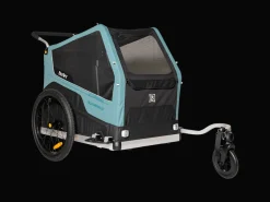 Best Trek Bikes Burley Bark Ranger&trade; XL Pet Trailer Black/Dark Teal