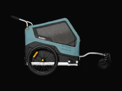 Best Trek Bikes Burley Bark Ranger&trade; XL Pet Trailer Black/Dark Teal