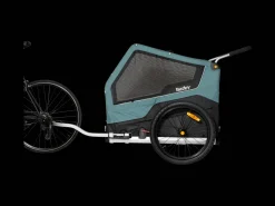 Best Trek Bikes Burley Bark Ranger&trade; XL Pet Trailer Black/Dark Teal