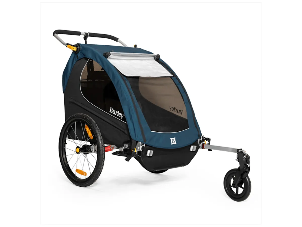 Best Sale Trek Bikes Burley Encore X Kids Trailer Blue/Black