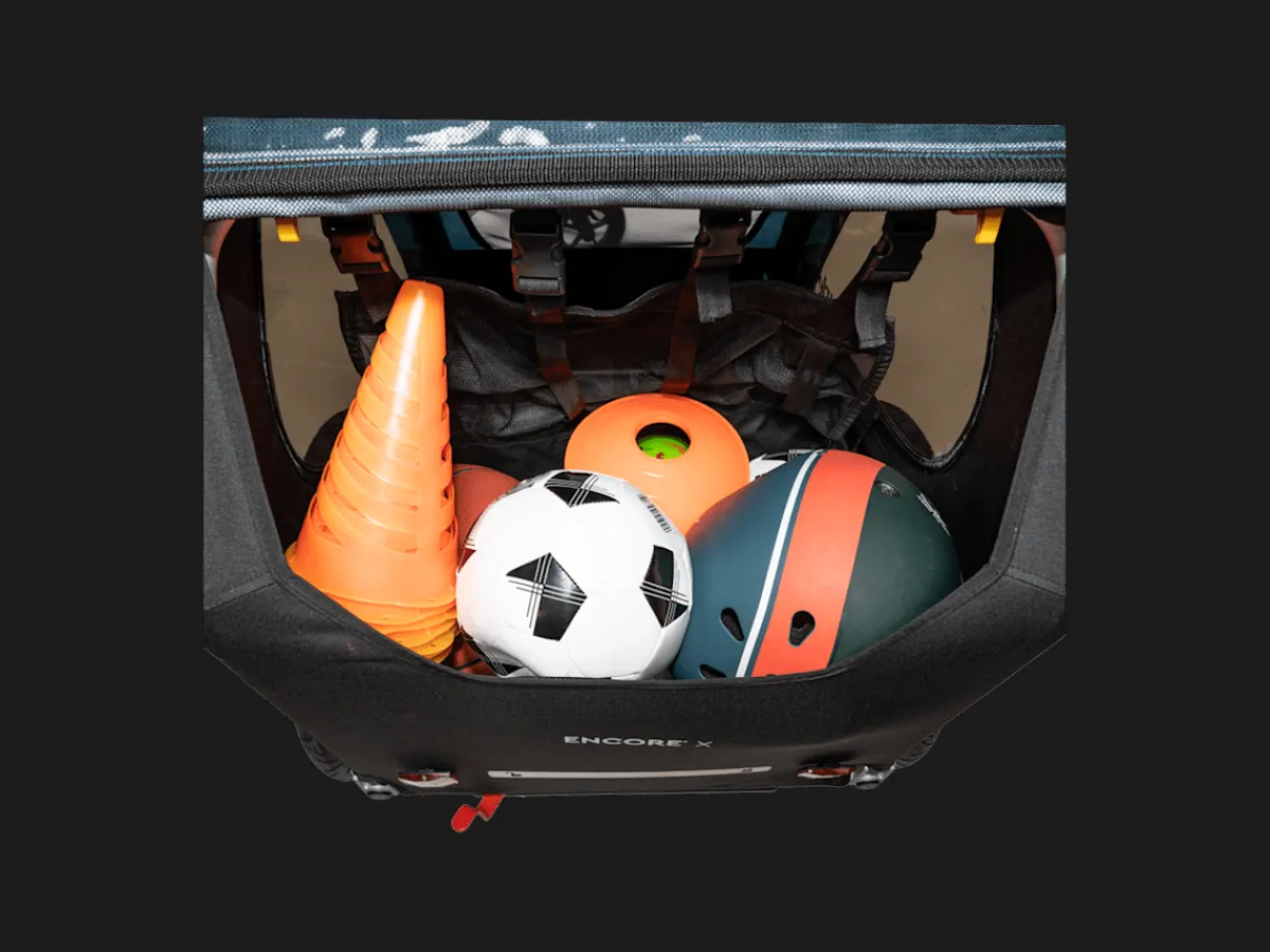 Best Sale Trek Bikes Burley Encore X Kids Trailer Blue/Black