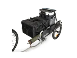 New Trek Bikes Burley Flatbed Cargo Trailer Black