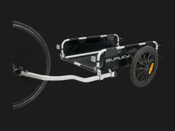 New Trek Bikes Burley Flatbed Cargo Trailer Black