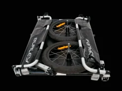 New Trek Bikes Burley Flatbed Cargo Trailer Black