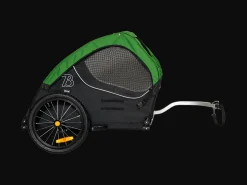 Fashion Trek Bikes Burley Tail Wagon&reg; Pet Trailer Black/Dark Green