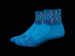 Best Trek Bikes DeFeet Wooleator Comp 2'' Women's Abacus Socks Blue