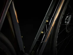 Cheap Trek Bikes Domane SLR 9 AXS Gen 4 Team Replica:Metallic Red Smoke to Blue Smoke Fade