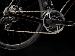 Cheap Trek Bikes Domane SLR 9 AXS Gen 4 Team Replica:Metallic Red Smoke to Blue Smoke Fade