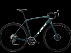 Cheap Trek Bikes Domane SLR 9 AXS Gen 4 Team Replica:Metallic Red Smoke to Blue Smoke Fade