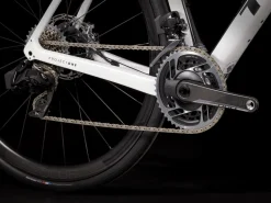 Cheap Trek Bikes Domane SLR 9 AXS Gen 4 Team Replica:Metallic Red Smoke to Blue Smoke Fade