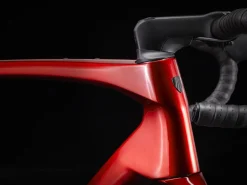 Cheap Trek Bikes Domane SLR 9 AXS Gen 4 Team Replica:Metallic Red Smoke to Blue Smoke Fade