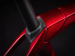 Cheap Trek Bikes Domane SLR 9 AXS Gen 4 Team Replica:Metallic Red Smoke to Blue Smoke Fade