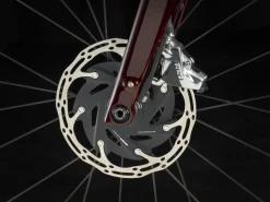 Cheap Trek Bikes Domane SLR 9 AXS Gen 4 Team Replica:Metallic Red Smoke to Blue Smoke Fade