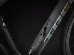 Cheap Trek Bikes Domane SLR 9 AXS Gen 4 Team Replica:Metallic Red Smoke to Blue Smoke Fade