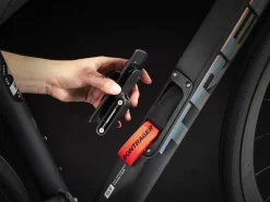 Cheap Trek Bikes Domane SLR 9 AXS Gen 4 Team Replica:Metallic Red Smoke to Blue Smoke Fade