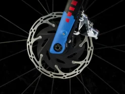 Cheap Trek Bikes Domane SLR 9 AXS Gen 4 Team Replica:Metallic Red Smoke to Blue Smoke Fade