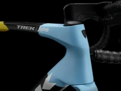 Cheap Trek Bikes Domane SLR 9 AXS Gen 4 Team Replica:Metallic Red Smoke to Blue Smoke Fade