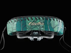 Hot Trek Bikes Electra Bali Elastomer Saddle Black/Dark Green