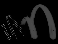 Store Trek Bikes Electra Cruiser 26" Step-Over Fender Set Black