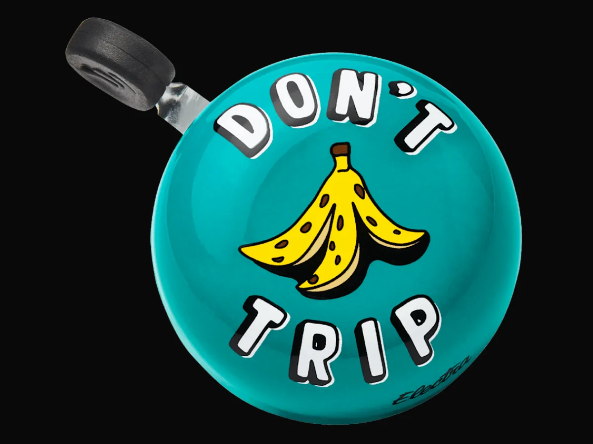 Cheap Trek Bikes Electra Don't Trip Ding Dong Bike Bell Blue/Yellow