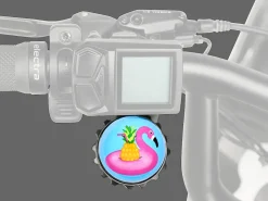 Fashion Trek Bikes Electra Flocktail Hour E-bike Bell Light Blue