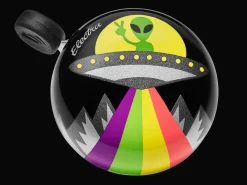 Best Trek Bikes Electra Peace Outta This World Ringer Bike Bell Black/Dark Yellow