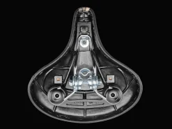 Shop Trek Bikes Electra Retro Stripe Elastomer Saddle Black