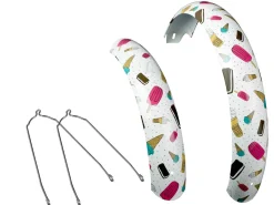 Best Trek Bikes Electra Soft Serve Girls' 16" Fender Set White