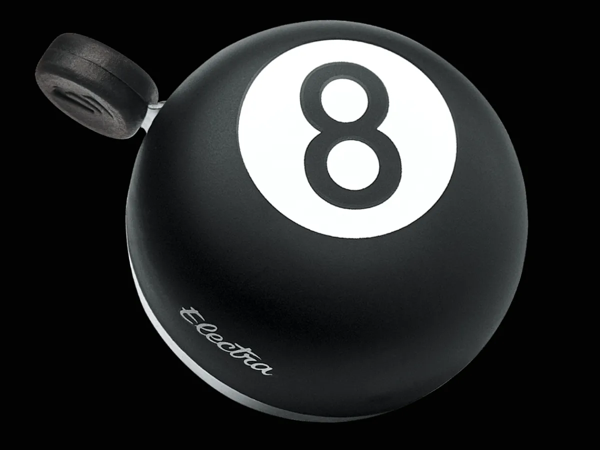 Shop Trek Bikes Electra Straight 8 Ringer Bike Bell Black/White