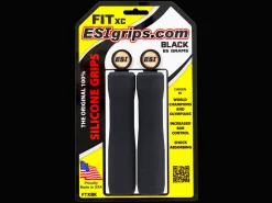 Hot Trek Bikes ESI Fit XC Silicone Grip Set Red