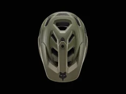 Shop Trek Bikes Fox Racing Dropframe Pro Bike Helmet Green