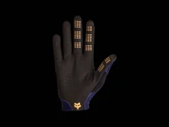 Fashion Trek Bikes Fox Racing Flexair Mountain Bike Glove Blue/Yellow