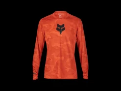 Best Sale Trek Bikes Fox Racing Ranger TruDri Long Sleeve Mountain Bike Jersey Orange
