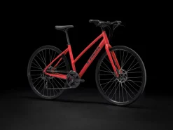 Sale Trek Bikes FX 2 Disc Mid-step Gen 3 Satin Viper Red