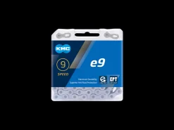 Hot Trek Bikes KMC e9 Sport EPT 9-Speed E-Bike Chain Grey
