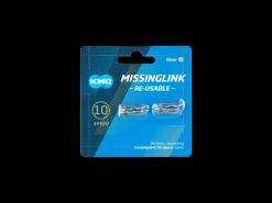 New Trek Bikes KMC Missing Link Campagnolo Reusable Chain Link Card of 2 Silver