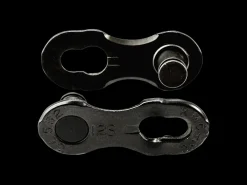 Hot Trek Bikes KMC Missing Link DLC Single-use Chain Link Card of 2 Black