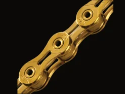 Online Trek Bikes KMC X11SL Ti Nitride 11-Speed Chain Gold