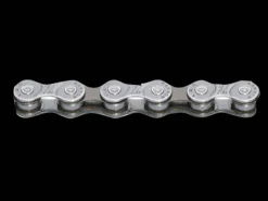 Hot Trek Bikes KMC Z8.1 Nickel Plated 8-Speed Chain Silver/Grey