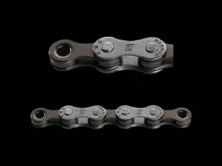 Hot Trek Bikes KMC Z8.1 Nickel Plated 8-Speed Chain Silver/Grey