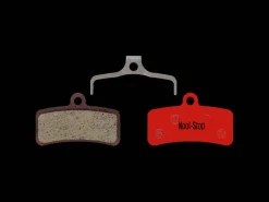 Clearance Trek Bikes Kool-Stop KS-D640 Steel Backed Organic Disc Brake Pads Red