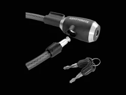 Cheap Trek Bikes Kryptonite KryptoFlex 1518 Key Cable Lock Black