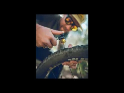 Best Sale Trek Bikes Lezyne Tubeless CO₂ Blaster Inflator/Repair Kit Black/Gold