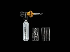 Best Sale Trek Bikes Lezyne Tubeless CO₂ Blaster Inflator/Repair Kit Black/Gold