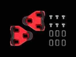 Discount Trek Bikes LOOK Delta 9-Degree Fitness Grip Cleat Set Red